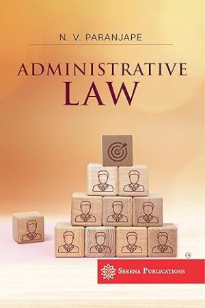 Administrative Law Book by Prof (Dr) N V Paranjape